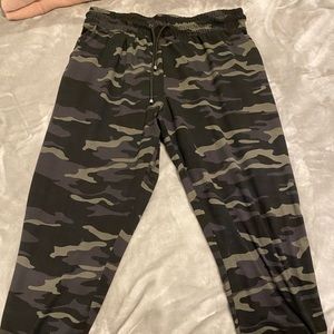 Camo joggers